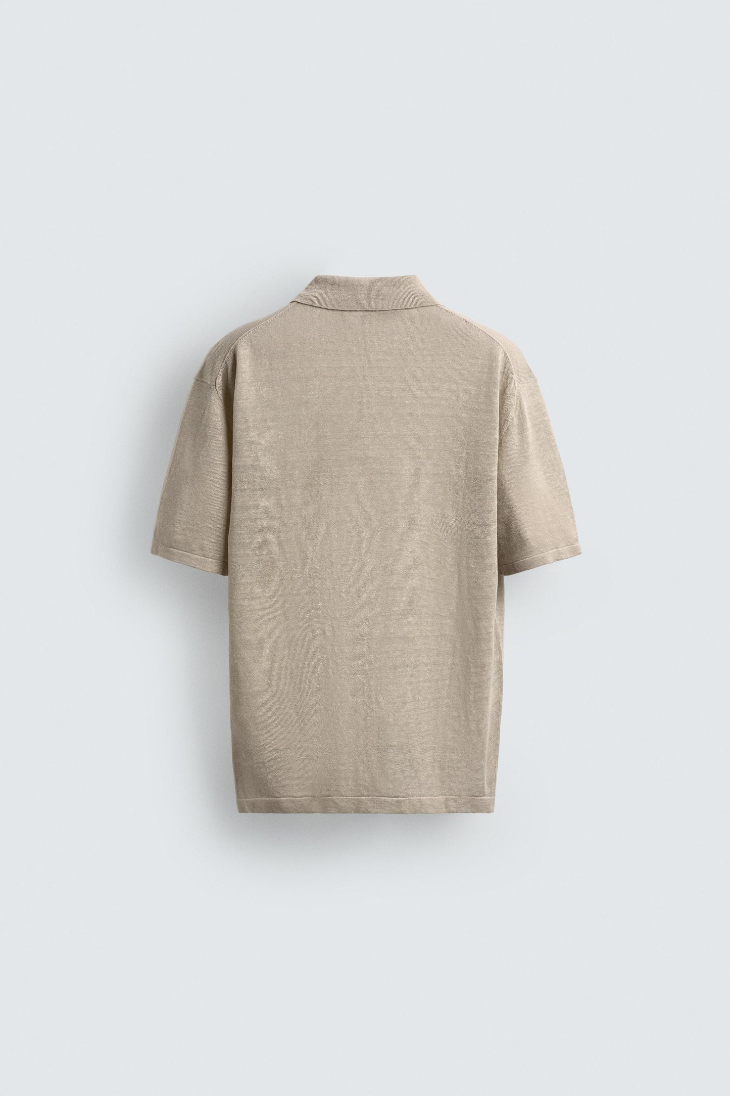 POLO MALHA REGULAR FIT 100% LINHO