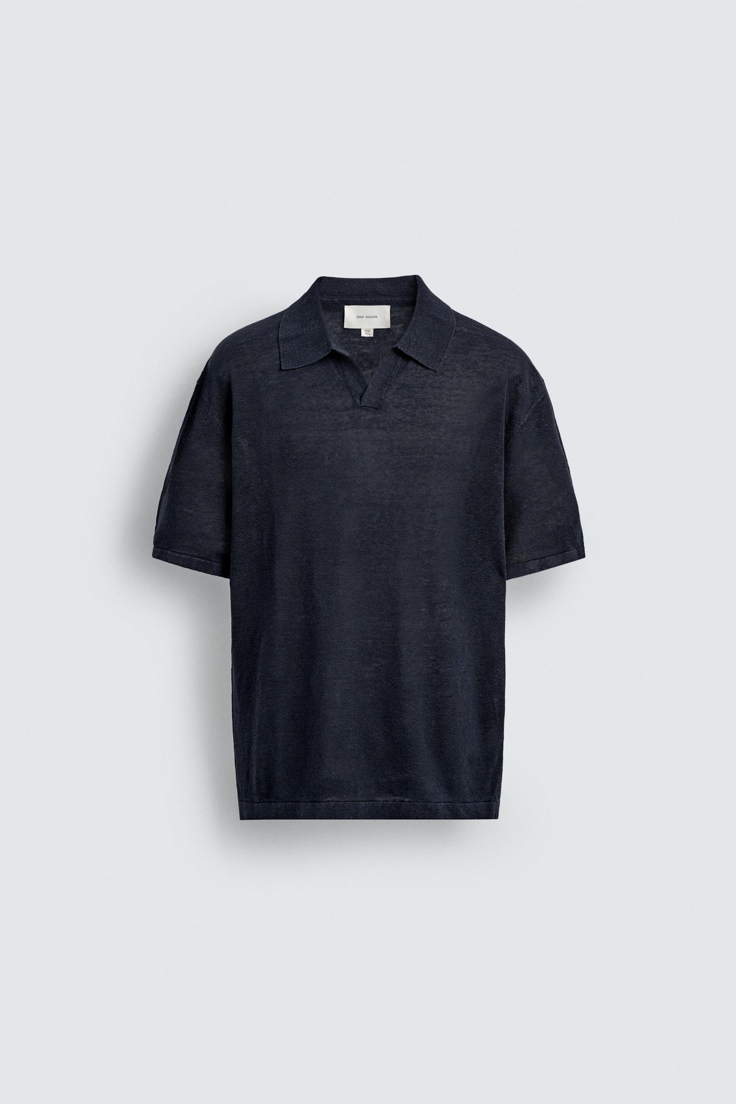 POLO MALHA REGULAR FIT 100% LINHO
