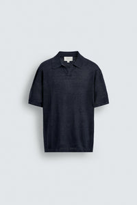 POLO MALHA REGULAR FIT 100% LINHO