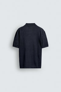 POLO MALHA REGULAR FIT 100% LINHO