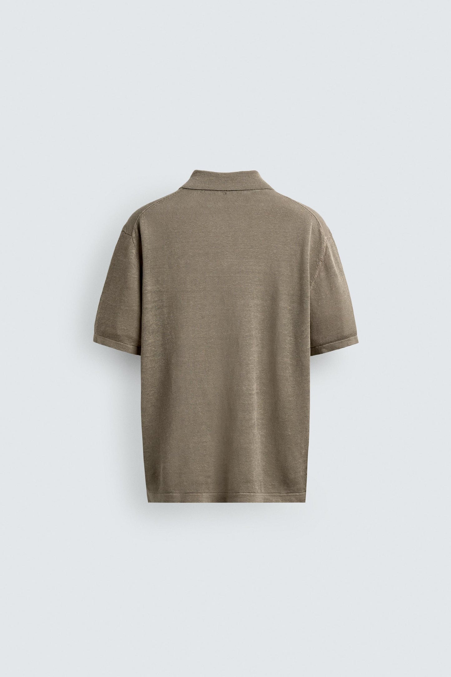 POLO MALHA REGULAR FIT 100% LINHO