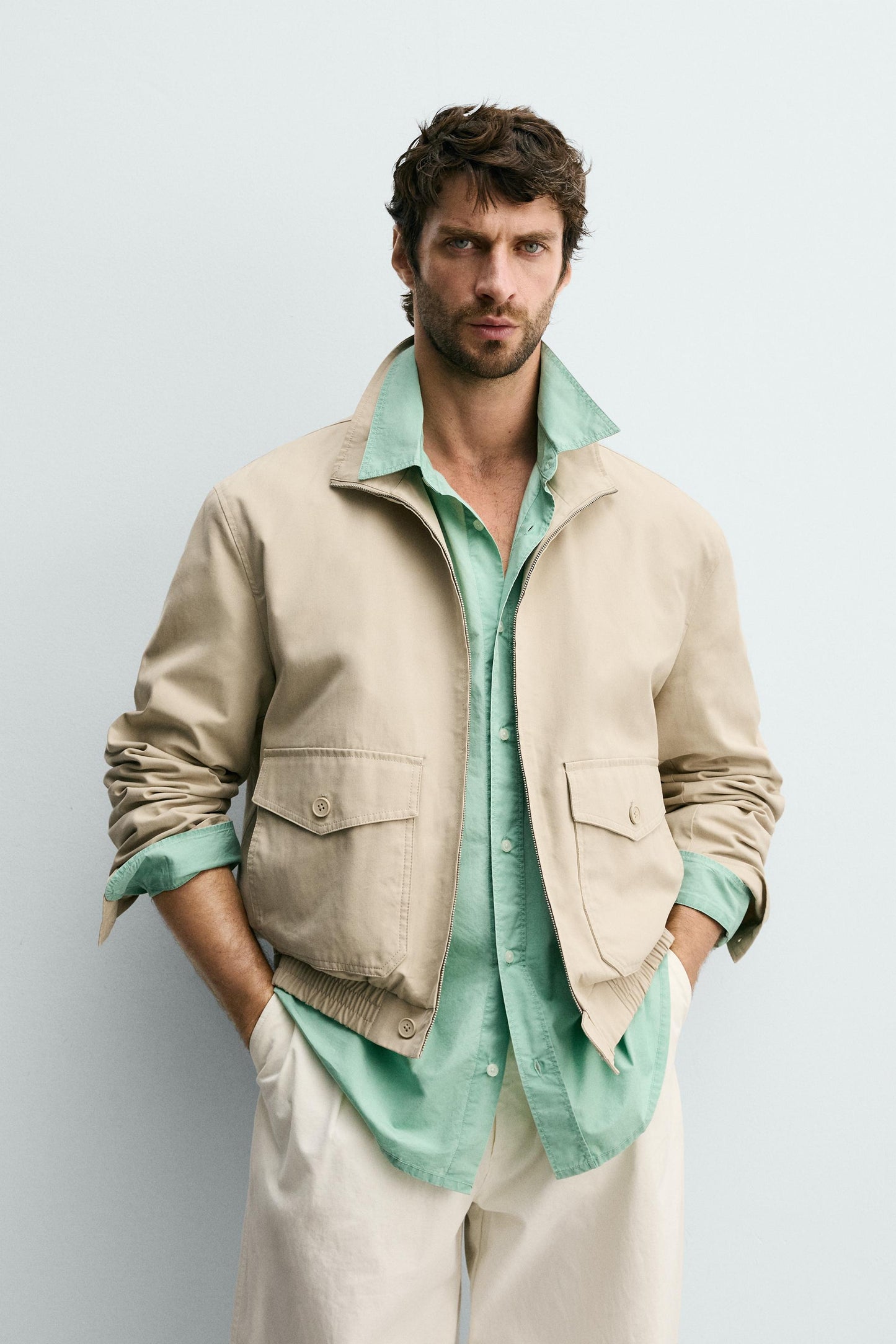 BLUSÃO REGULAR FIT ALGODÃO - LIOCEL