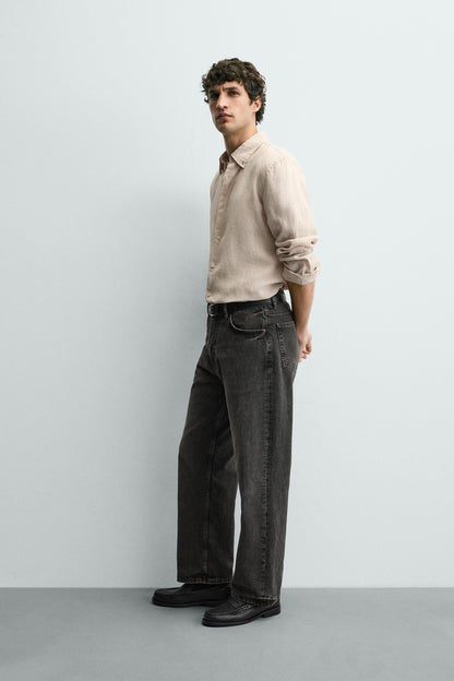 CAMISA REGULAR FIT 100% LINHO