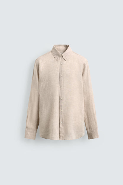 CAMISA REGULAR FIT 100% LINHO