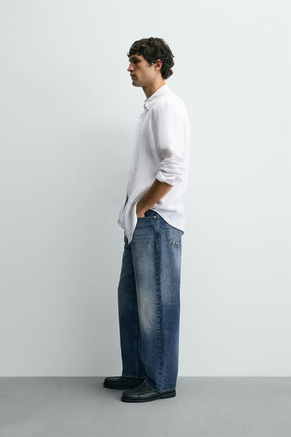 CAMISA REGULAR FIT 100% LINHO
