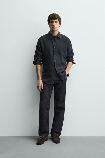 CAMISA REGULAR FIT 100% LINHO