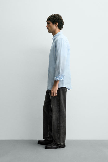 CAMISA REGULAR FIT 100% LINHO
