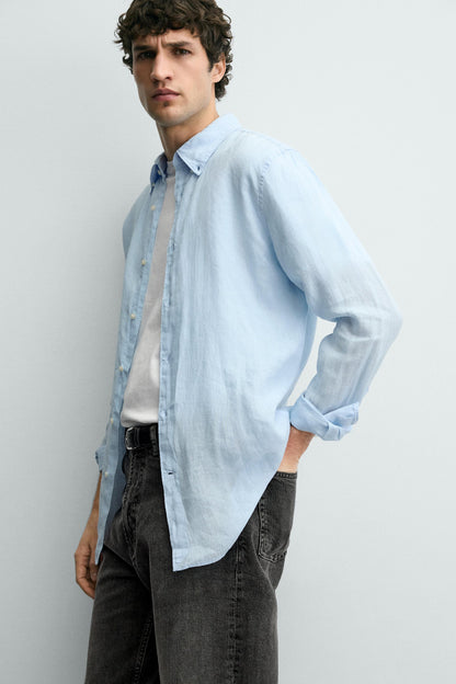 CAMISA REGULAR FIT 100% LINHO