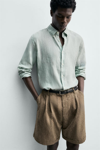 CAMISA REGULAR FIT 100% LINHO