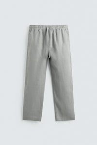 CALÇAS RELAXED FIT 100% LINHO