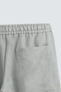 CALÇAS RELAXED FIT 100% LINHO