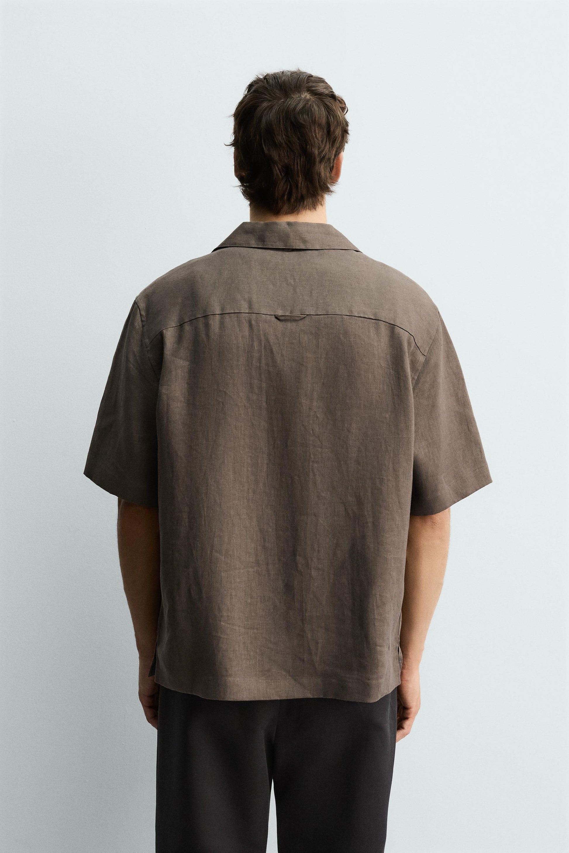 CAMISA RELAXED FIT 100% LINHO