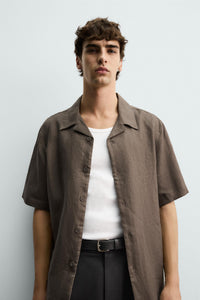 CAMISA RELAXED FIT 100% LINHO