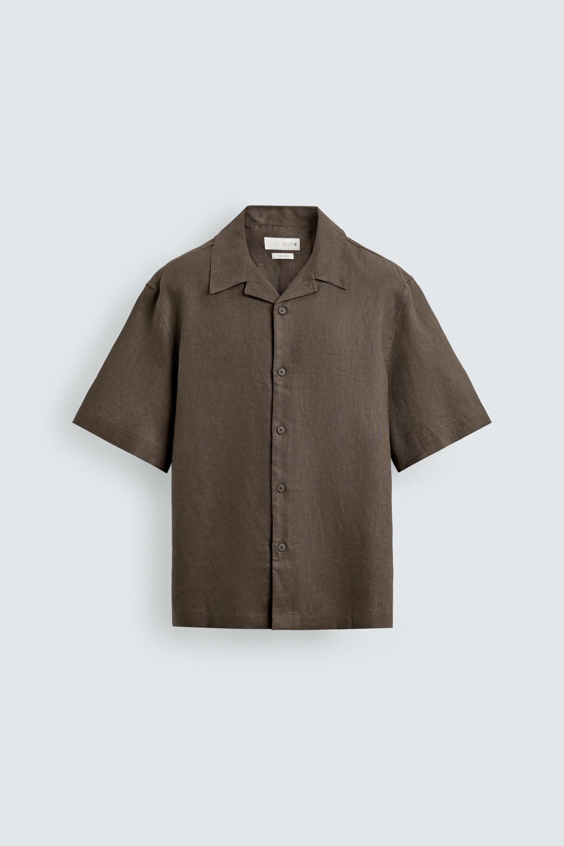 CAMISA RELAXED FIT 100% LINHO