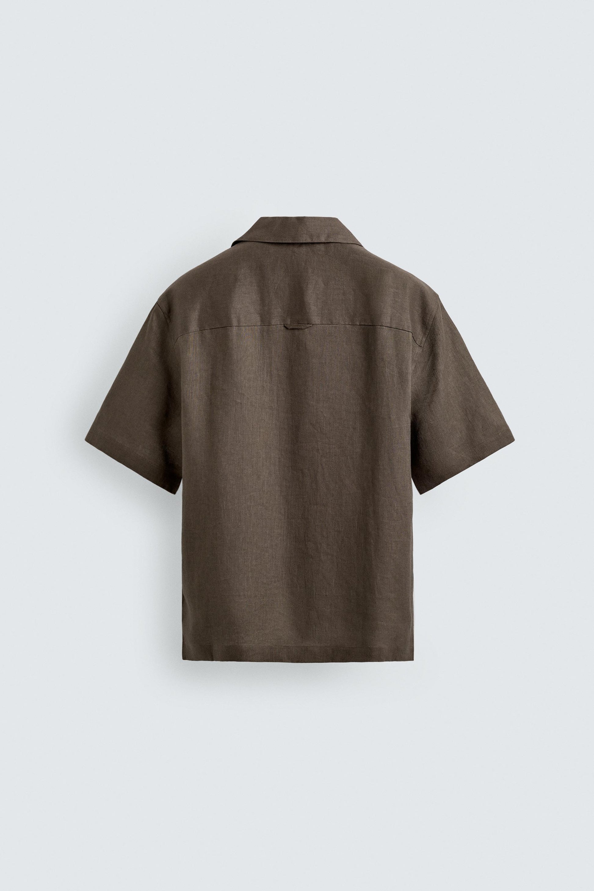 CAMISA RELAXED FIT 100% LINHO