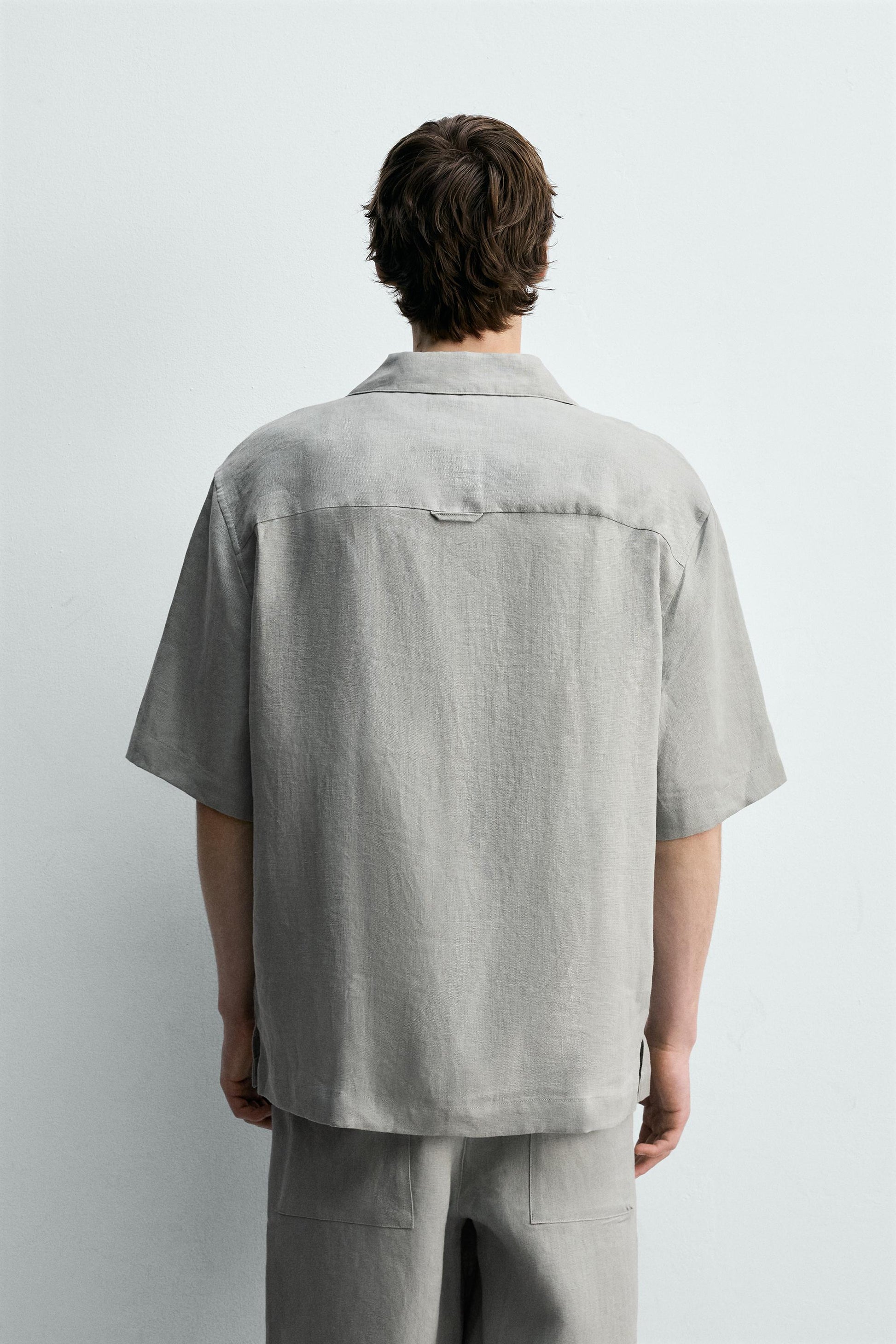 CAMISA RELAXED FIT 100% LINHO