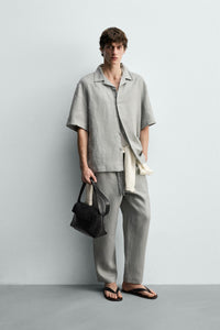 CAMISA RELAXED FIT 100% LINHO