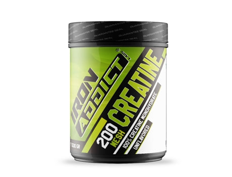 Creatina Monohidratada 100% 200 Mesh 500G Neutra Da Iron Addict Labs - Monohidratada