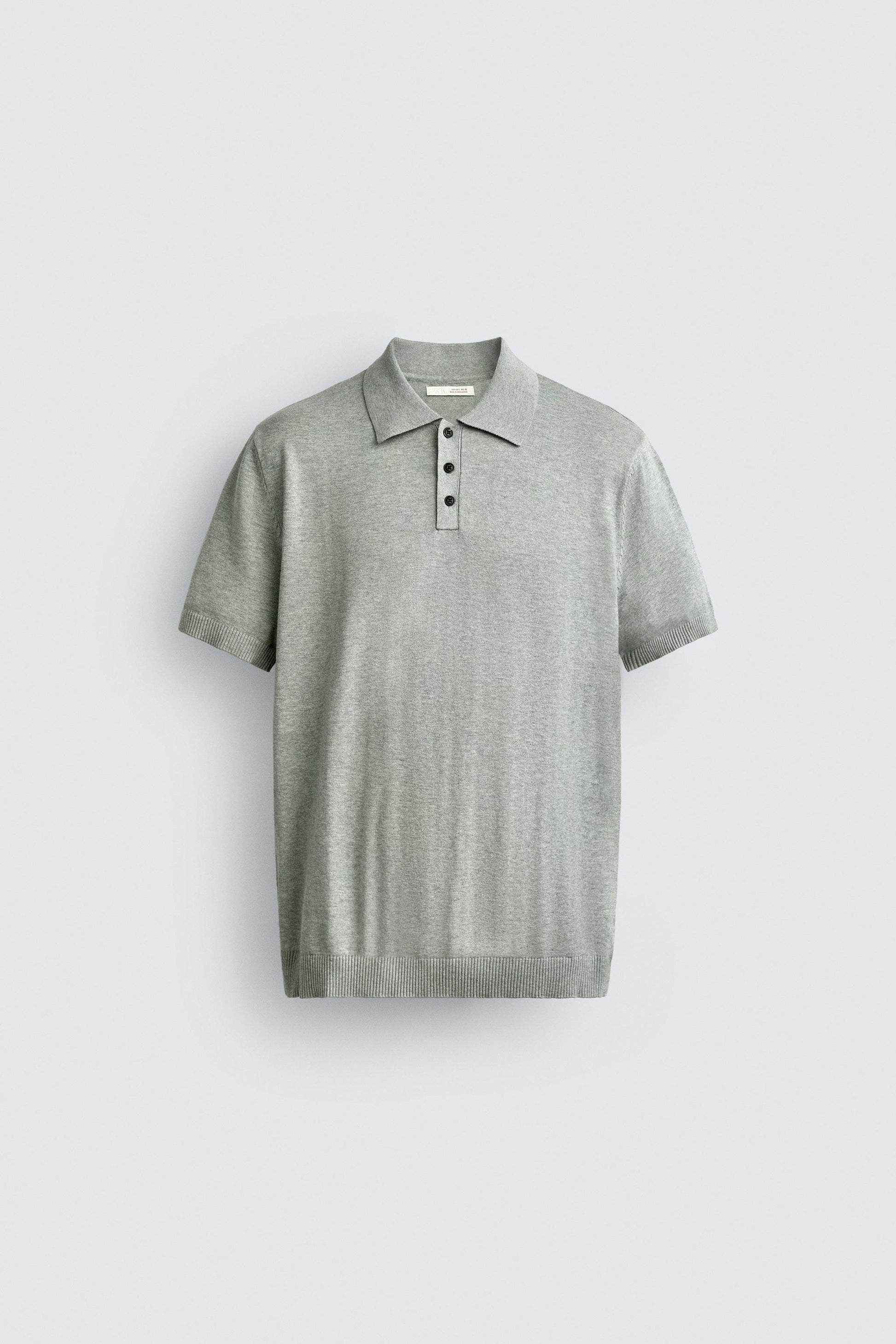 POLO EM MALHA REGULAR FIT ESTRUTURADO