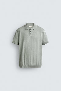 POLO EM MALHA REGULAR FIT ESTRUTURADO