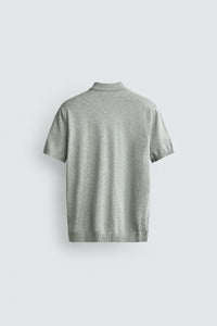 POLO EM MALHA REGULAR FIT ESTRUTURADO