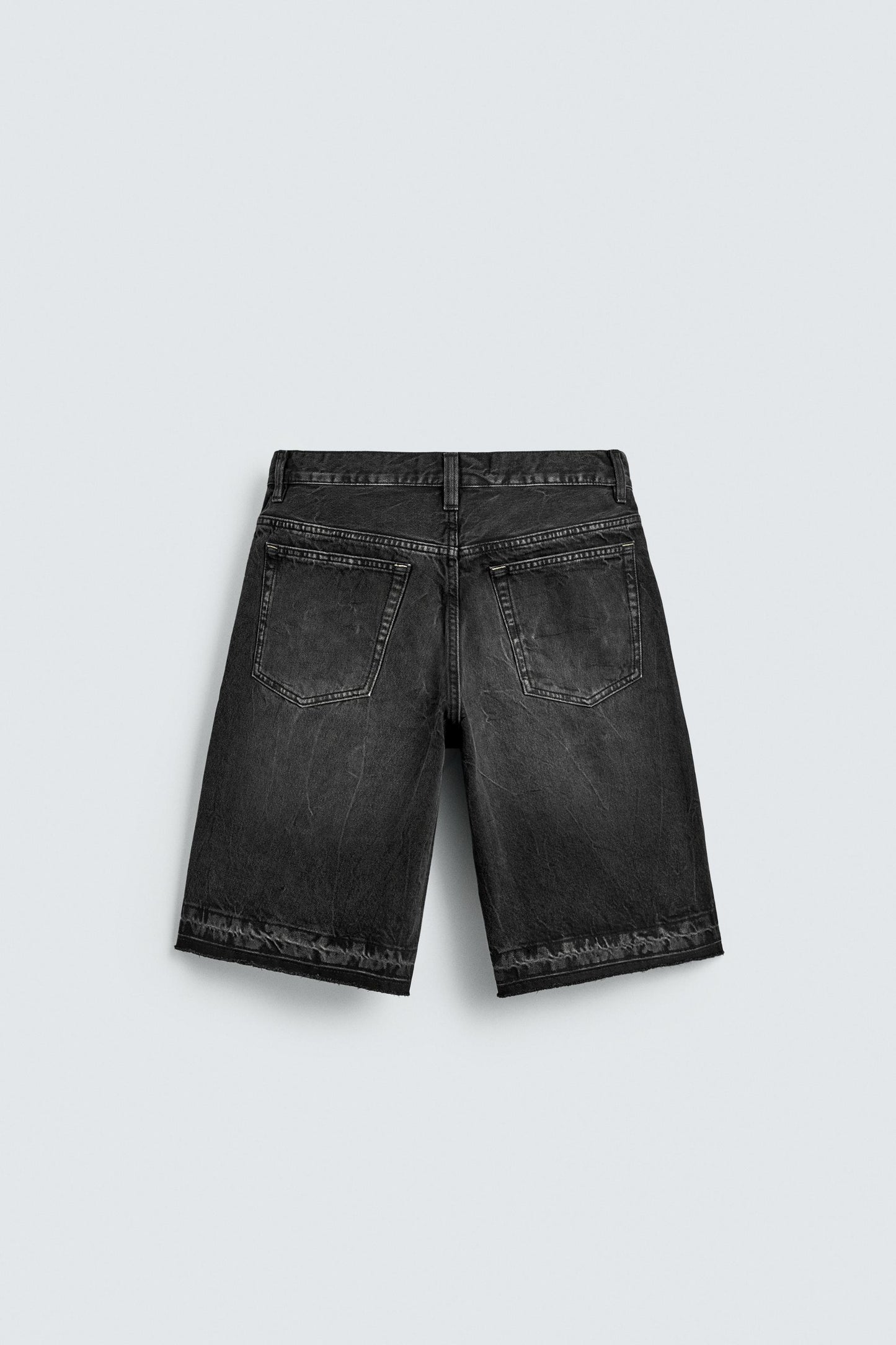 CALÇÕES BERMUDA DENIM RELAXED FIT