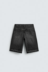 CALÇÕES BERMUDA DENIM RELAXED FIT