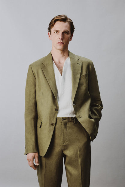 BLAZER DE FATO 100% LINHO