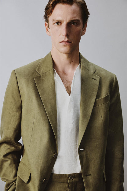 BLAZER DE FATO 100% LINHO