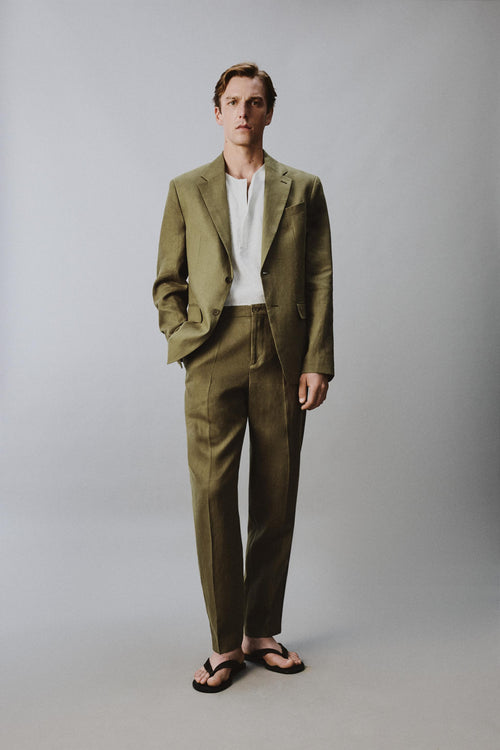 BLAZER DE FATO 100% LINHO