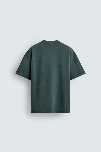 T-SHIRT LAVADA EFEITO DE WAFFLE