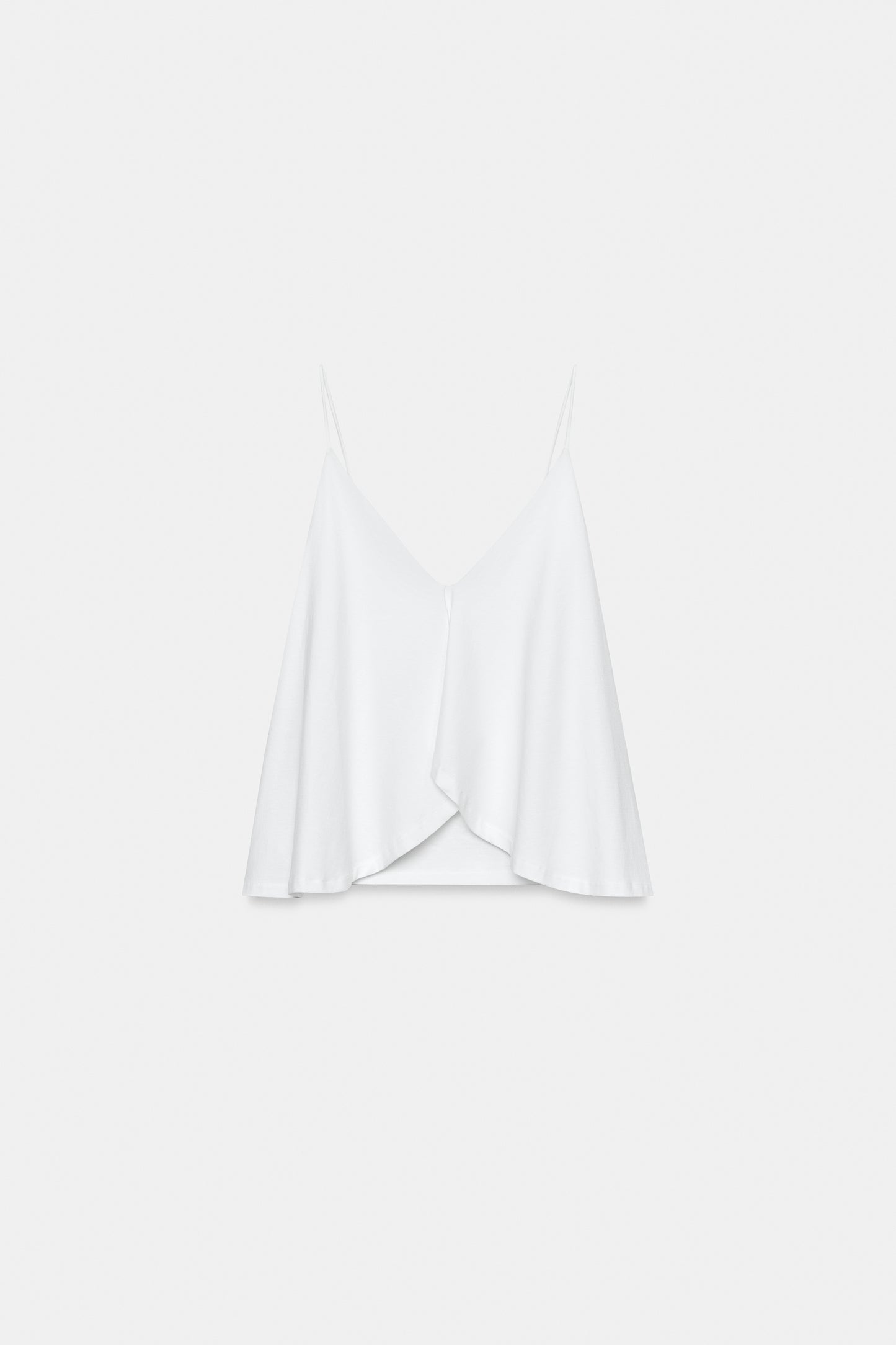 TOP COM FOLHOS SUPIMA® - Branco