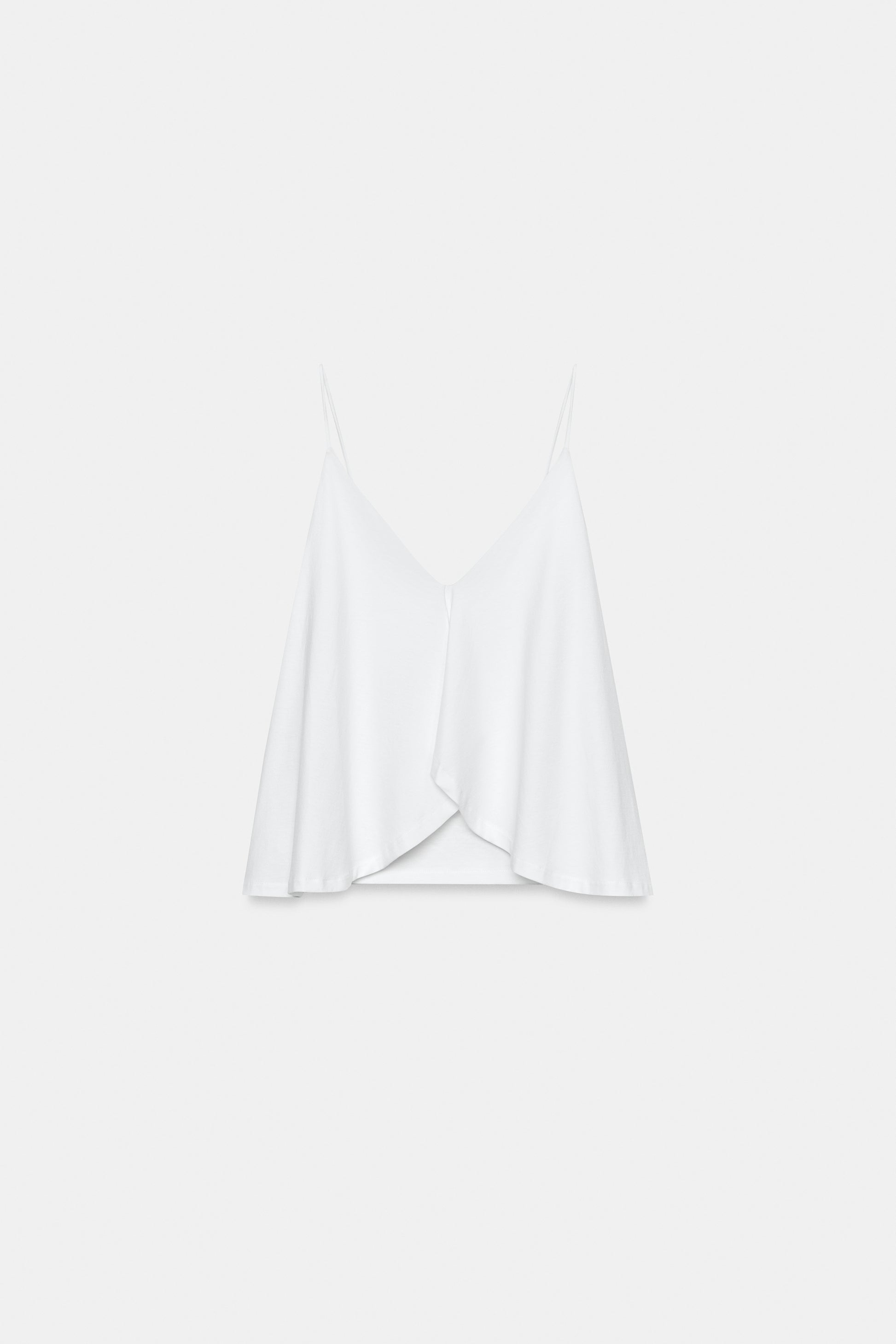 TOP COM FOLHOS SUPIMA® - Branco