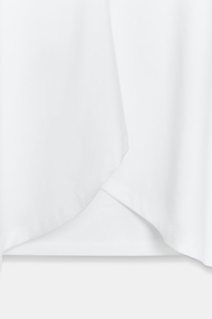 TOP COM FOLHOS SUPIMA® - Branco