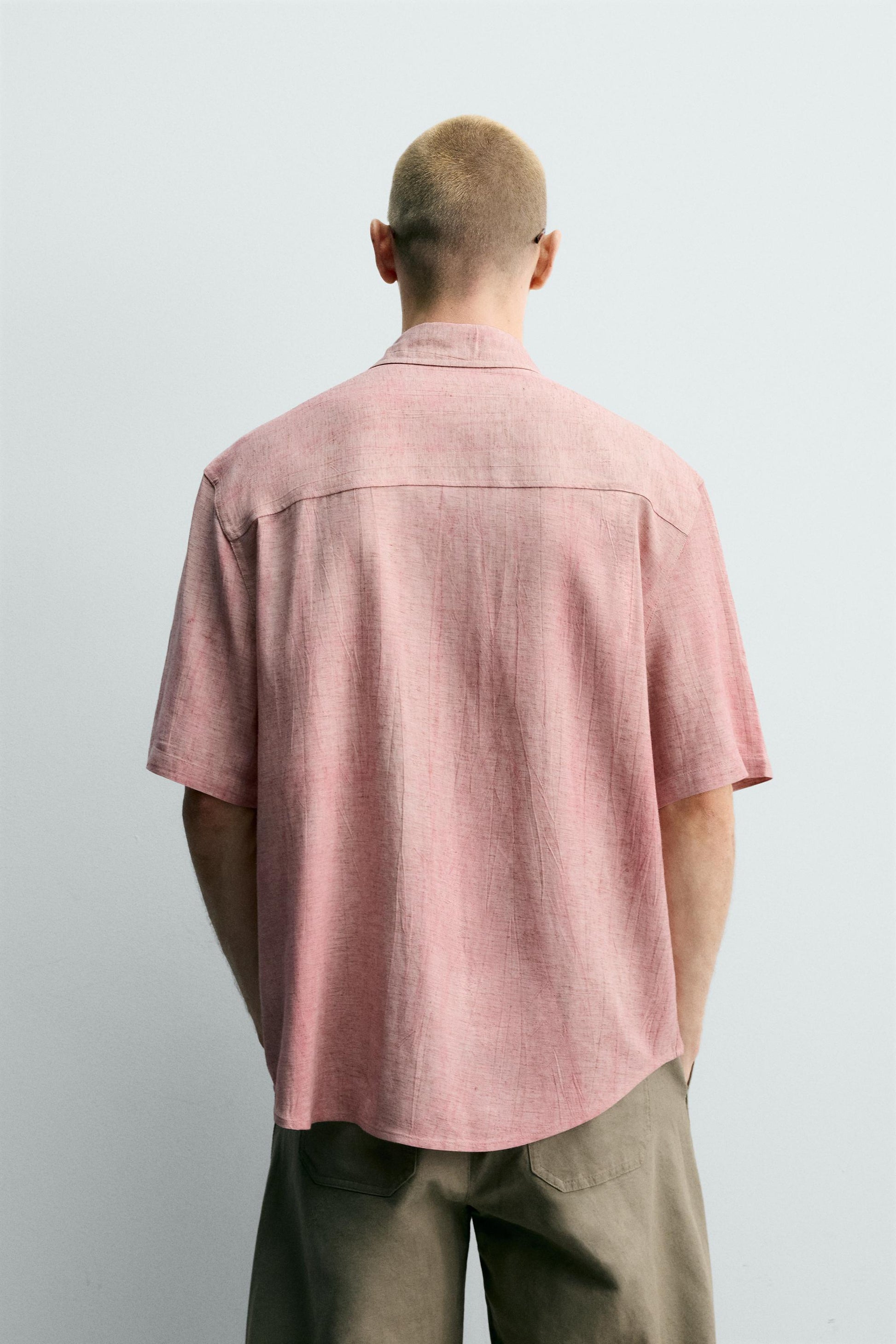 CAMISA RELAXED FIT EFEITO LAVADO