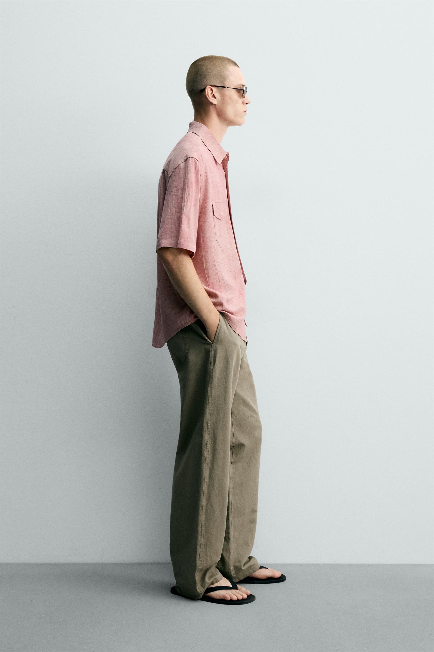 CAMISA RELAXED FIT EFEITO LAVADO