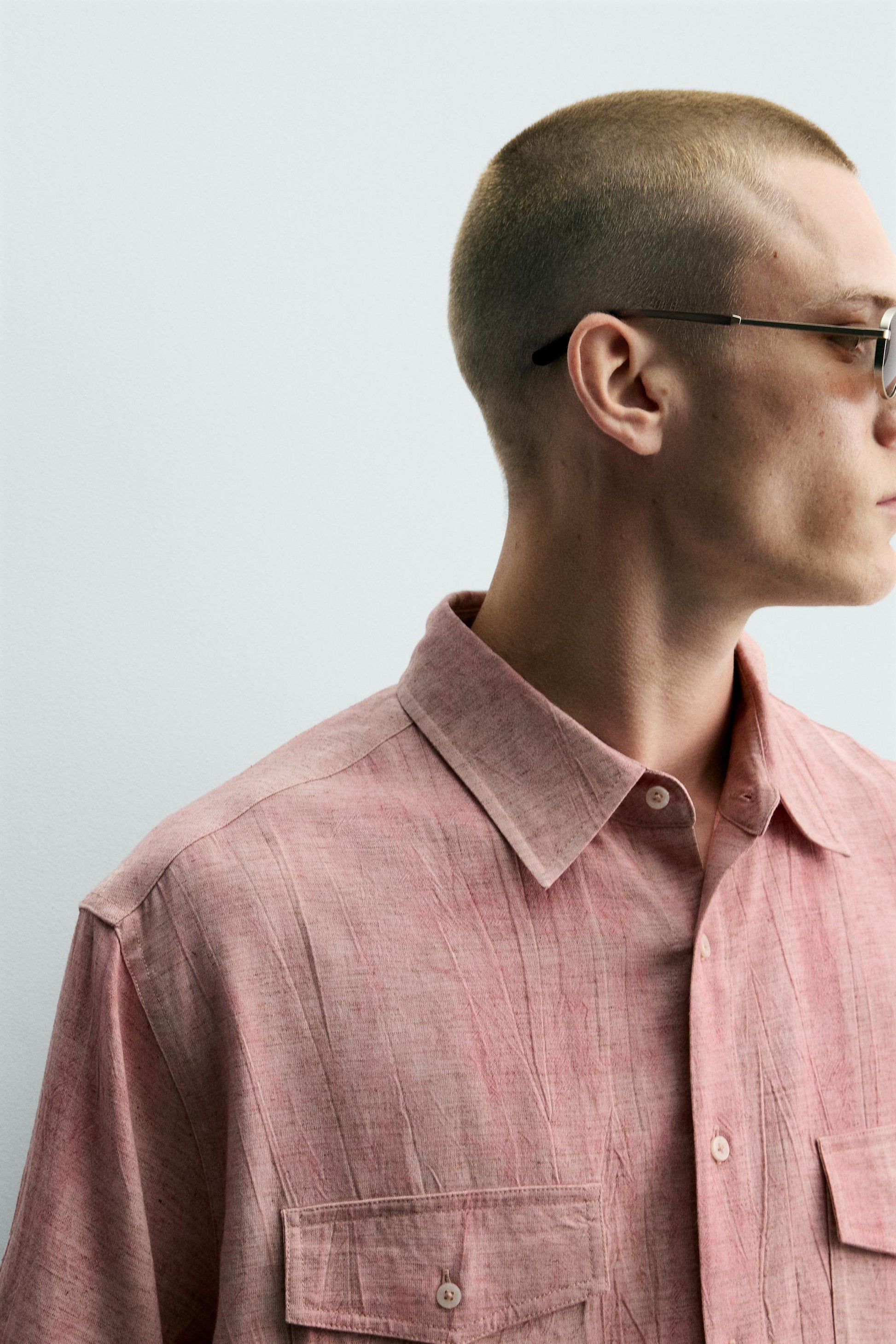 CAMISA RELAXED FIT EFEITO LAVADO