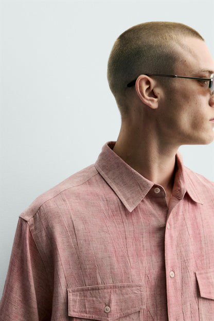 CAMISA RELAXED FIT EFEITO LAVADO