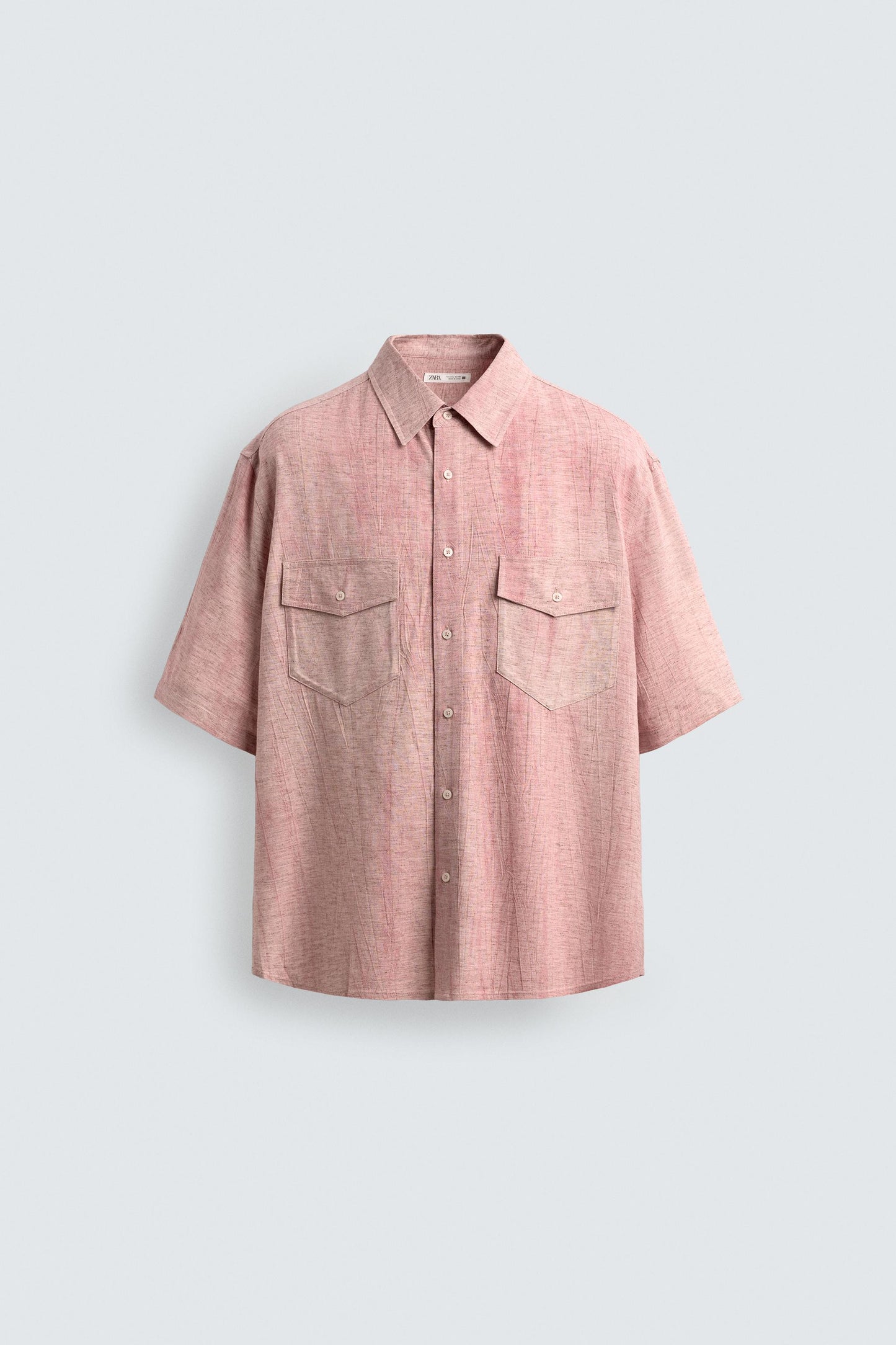 CAMISA RELAXED FIT EFEITO LAVADO
