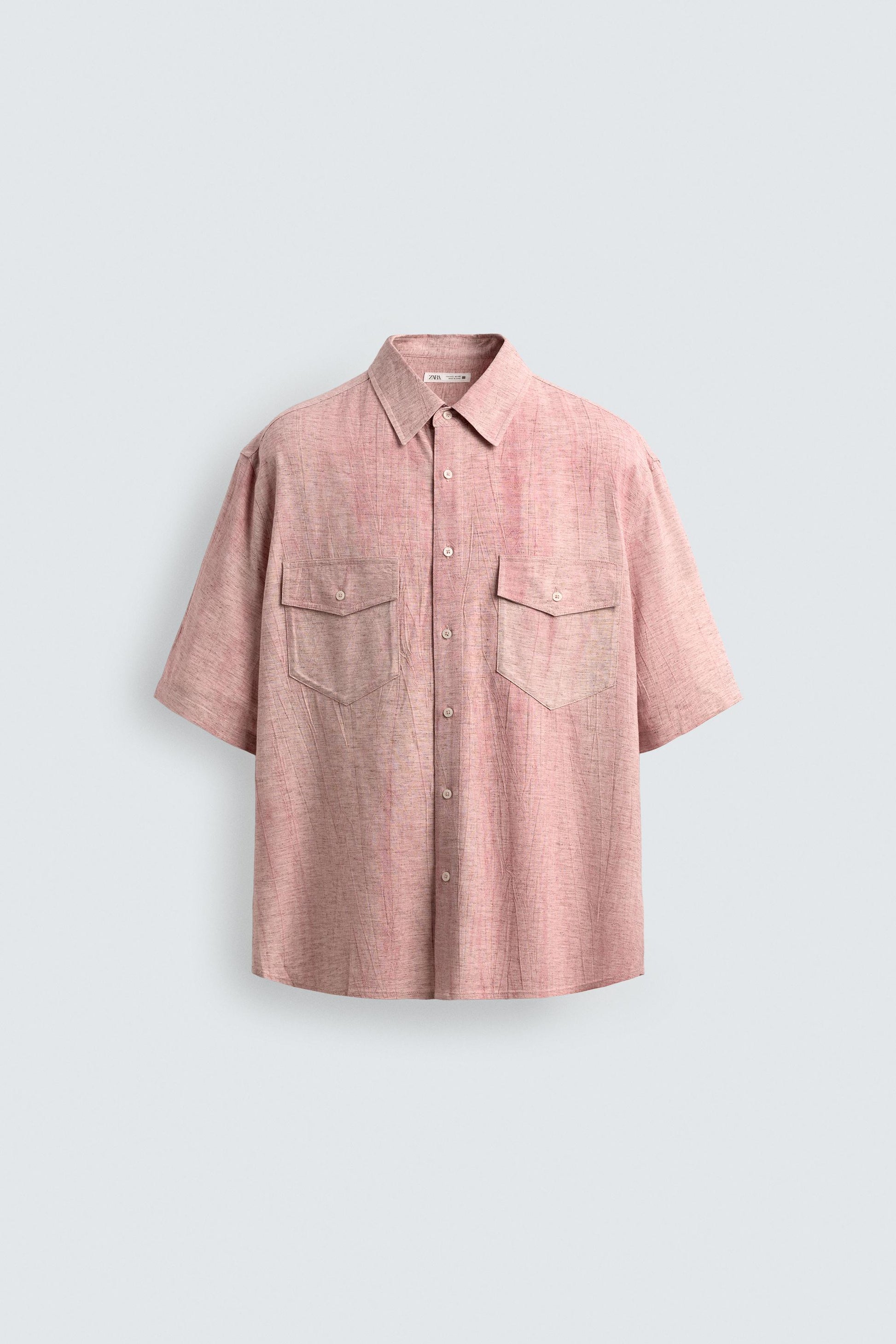 CAMISA RELAXED FIT EFEITO LAVADO