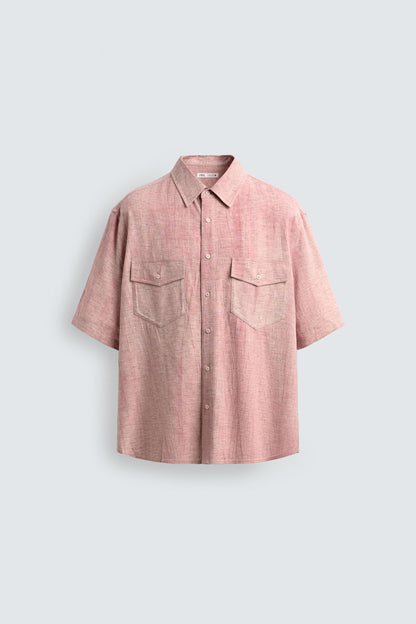 CAMISA RELAXED FIT EFEITO LAVADO