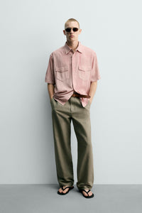CAMISA RELAXED FIT EFEITO LAVADO
