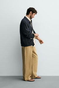 CAMISA COMPRIDA REGULAR FIT 100% LINHO