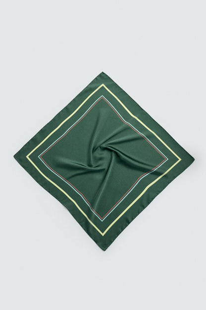 BANDANA FLUIDA COM ESTAMPADO GEOMÉTRICO