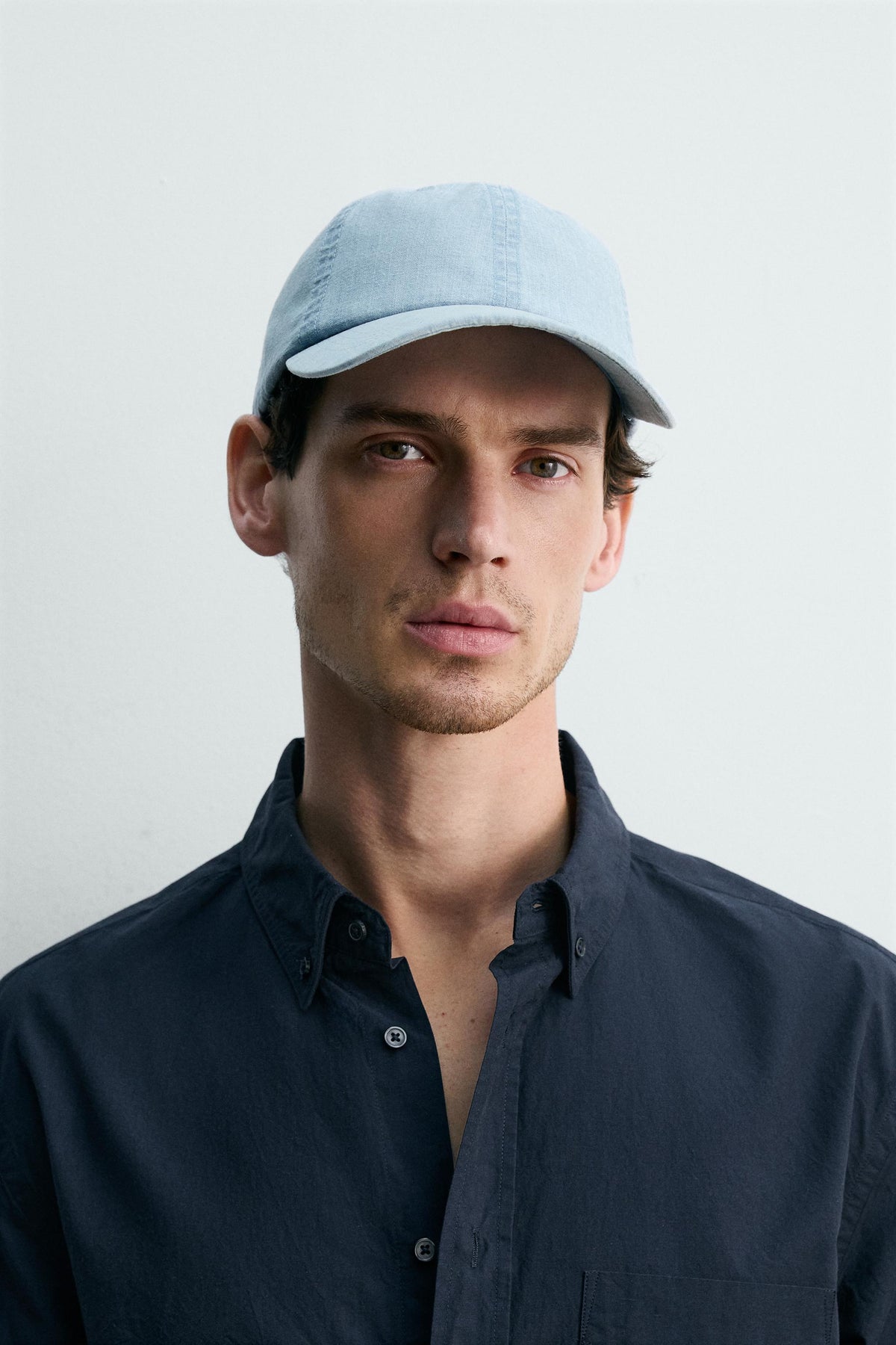 BONÉ CHAMBRAY ALGODÃO