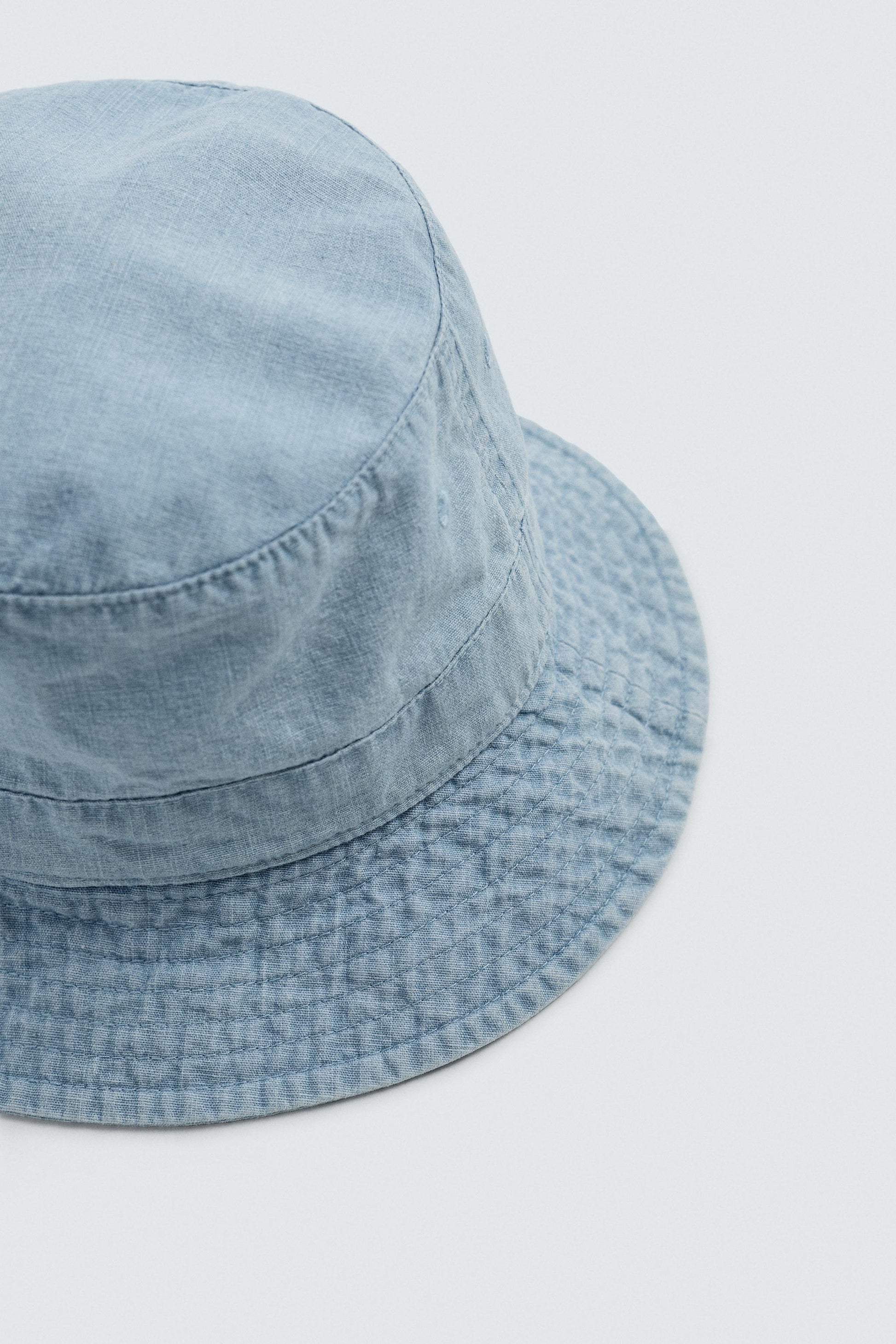 CHAPÉU PARA A CHUVA DE CHAMBRAY DE ALGODÃO
