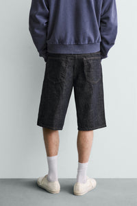 CALÇÕES BERMUDA DENIM BAGGY FIT