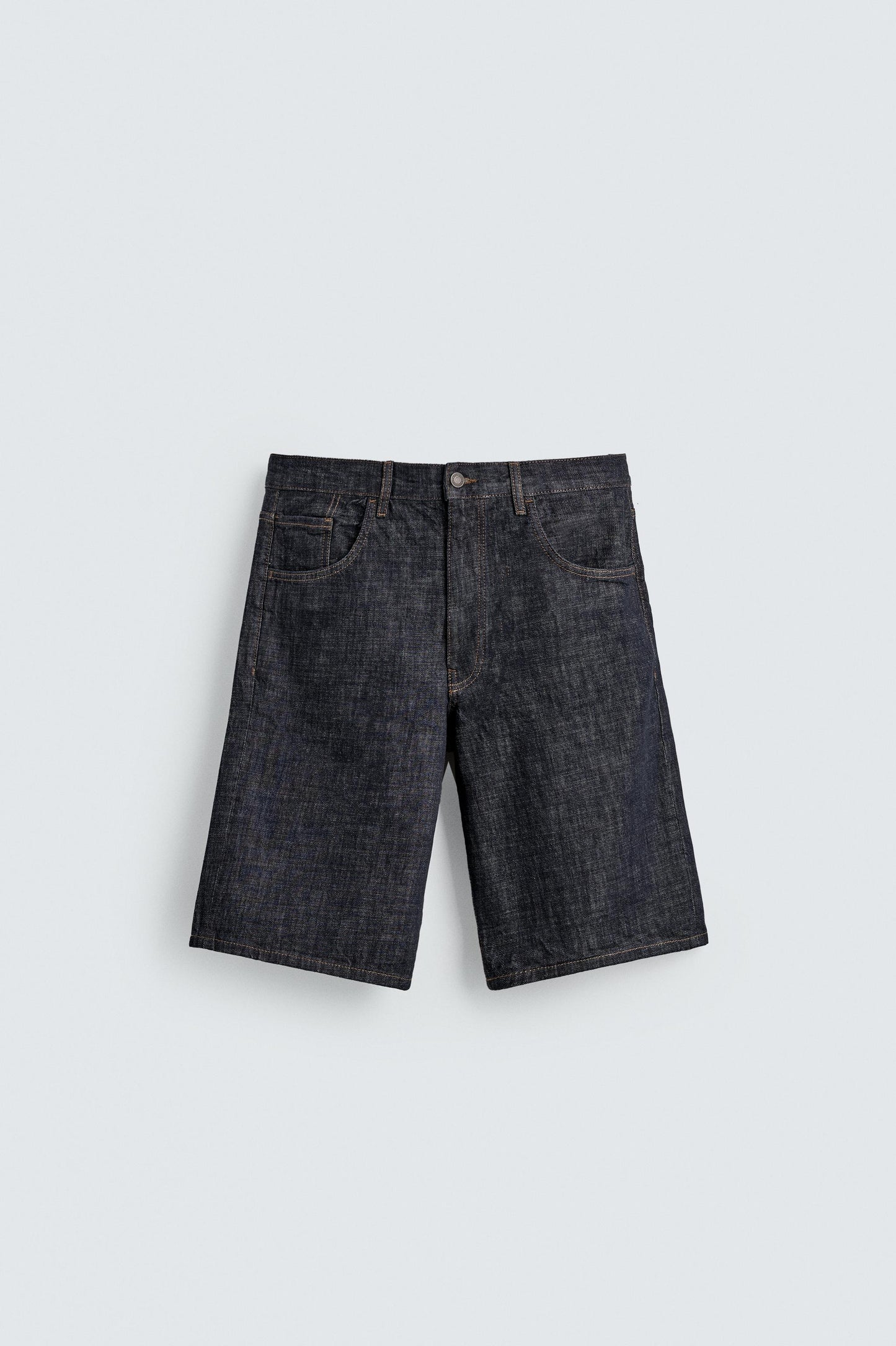 CALÇÕES BERMUDA DENIM BAGGY FIT
