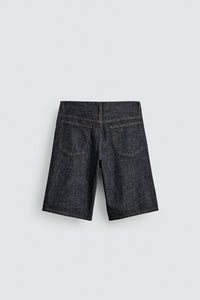 CALÇÕES BERMUDA DENIM BAGGY FIT