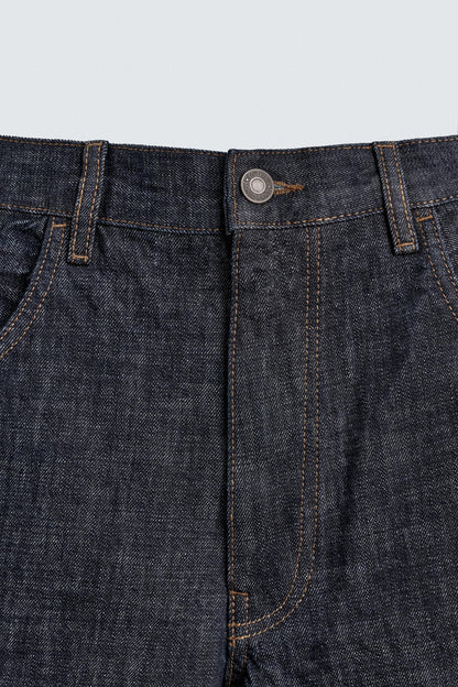 CALÇÕES BERMUDA DENIM BAGGY FIT